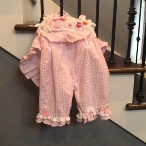 Bonnie Baby Matching Sets - Seersucker two piece toddler outfit Bonnie Baby Matching Sets - Seersucker two piece toddler outfit